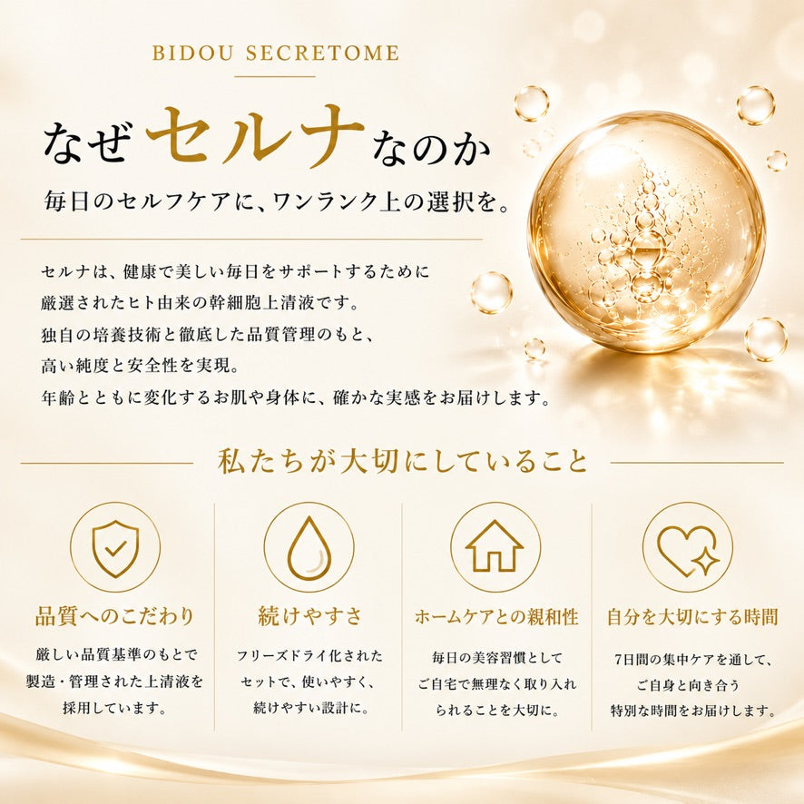 BIDOU セクレトーム７日間集中ケアセット