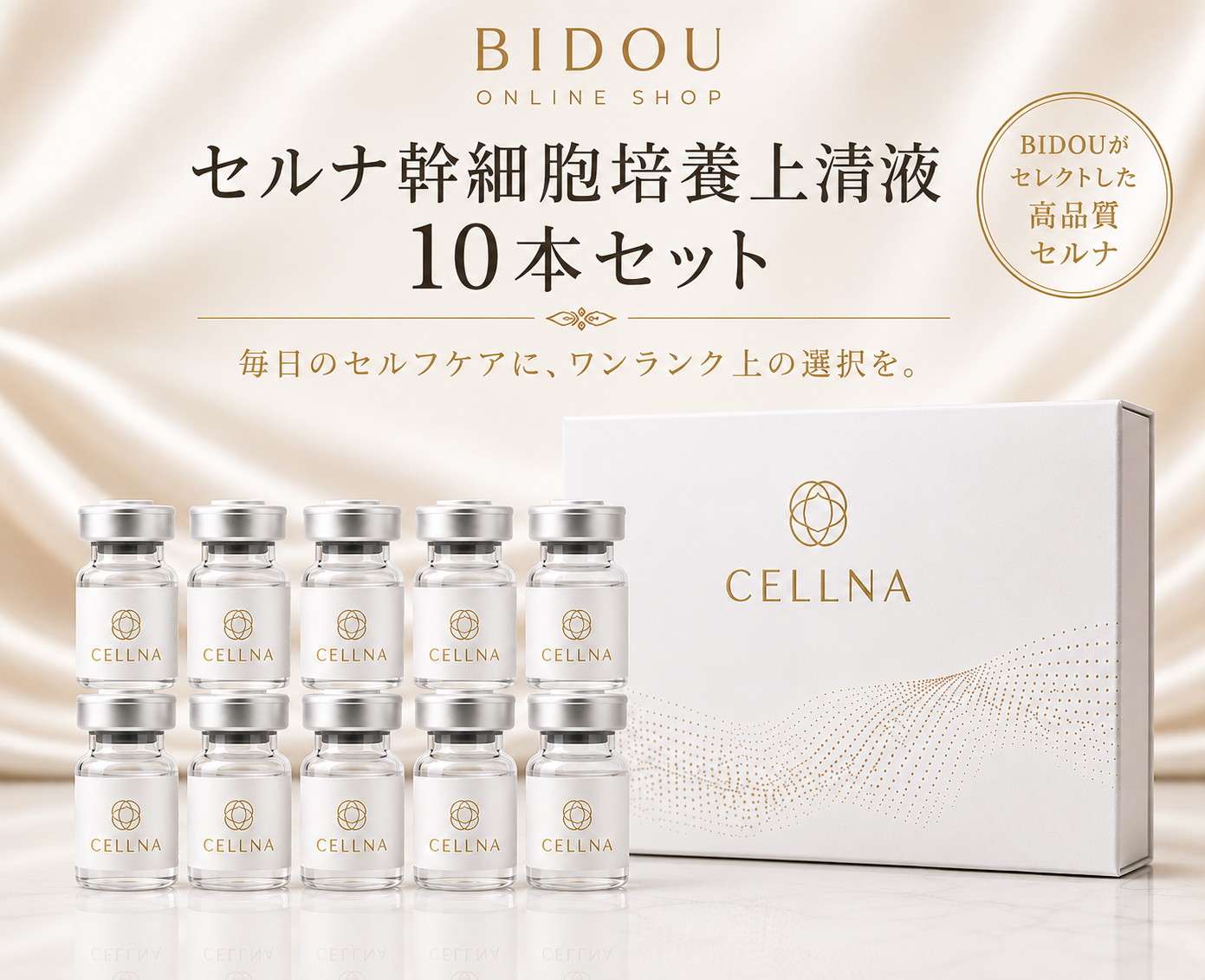セルナ幹細胞培養上清液１０本セット